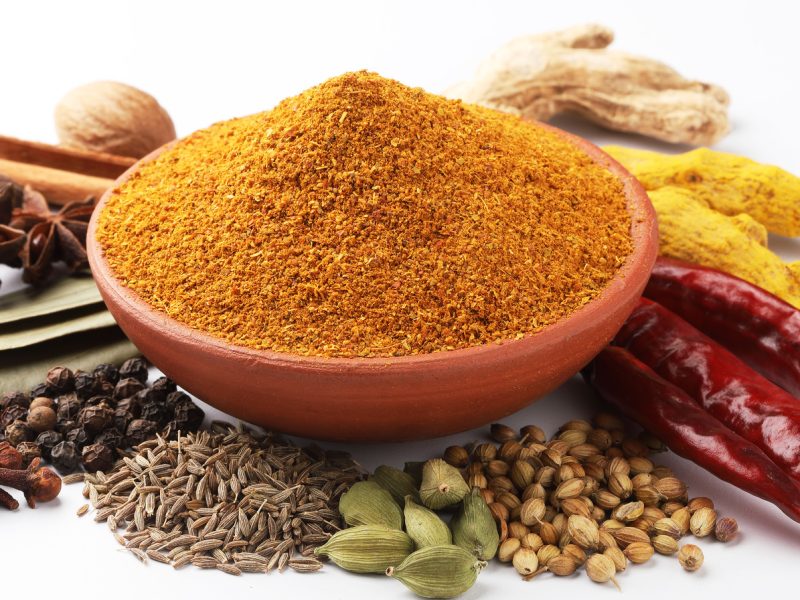 spices and masala powders